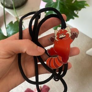 Walt Disney Imagineering Turning Red lanyard NWOT